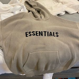 KNIT ESSENTIALS HOODIE